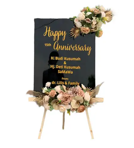 Papan Bunga Akrilik Siwal