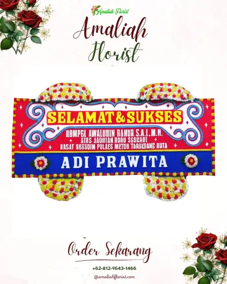Papan Bunga Ucapan Selamat Siwal